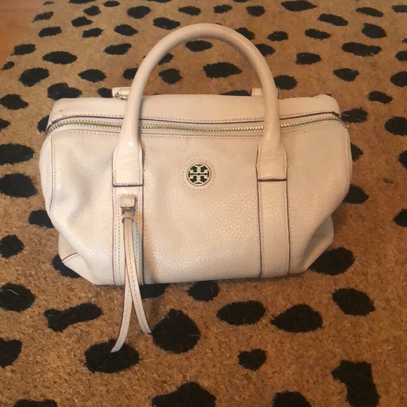 Tory Burch Brody Small Satchel - Light Oak - Picture 2 of 9